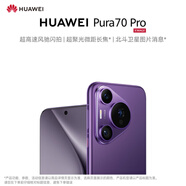 華為（HUAWEI）Pura70 Pro 羅蘭紫 12+512GB 超高速風(fēng)馳閃拍 超聚光微距長(cháng)焦 華為P70pro手機