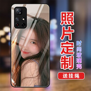 紅米note9手機殼動(dòng)漫note9pro軟硅膠note8全包防摔note7pro二次元 手機殼定制圖案來(lái)圖照片寶寶圖片 液態(tài)黑（備注型號和圖案編號）