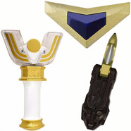 萬(wàn)代（BANDAI） 奧特曼 迷你變身器（無(wú)音效） 兒童玩具 迪迦戴拿蓋亞變身器