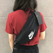 耐克（NIKE）腰包男学生女包新款跑步出行随身便携运动包休闲包单肩包斜挎包 DB0490-010黑色 以专柜实物为准
