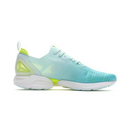 李寧（LI-NING）運(yùn)動(dòng)鞋女鞋跑步鞋運(yùn)動(dòng)跑鞋輕16一體織減震輕質(zhì)旅游鞋ARBP012 熒光玉綠/熒光亮綠-1 35.5