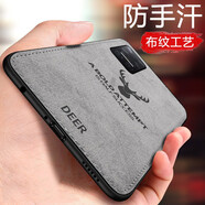 特七 適用榮耀play9TPro/9C手機(jī)殼paly8t/pro布紋play7T保護(hù)套6t超薄play6c鏡頭全包硅膠手機(jī)套防摔殼 【榮耀play6T】灰色+送膜