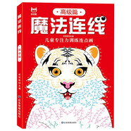 魔法連線：高級篇 兒童專注力訓(xùn)練連點(diǎn)畫 科學(xué)進(jìn)階啟蒙益智游戲智力開發(fā) 眼力腦力大挑戰(zhàn)玩具書 親子互動游戲連線畫涂色本繪畫本