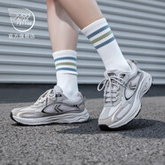 飛躍（Feiyue）飛男鞋網(wǎng)面跑鞋2025夏季新款鞋子男士緩震舒適透氣跑步運動(dòng)潮鞋 灰色 35