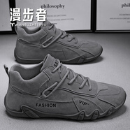 漫步者【認證丨專(zhuān)柜直郵】百搭休閑鞋時(shí)尚潮流工裝鞋輕便舒適運動(dòng)鞋 超輕透氣丨黑灰色丨典藏款 39