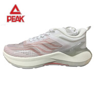 匹克（PEAK）態(tài)極5.0pro跑步鞋男春季新款網(wǎng)面透氣防滑運(yùn)動(dòng)鞋緩震回彈競(jìng)速鞋 大白/桃紅 女款 35