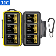 JJC 相機(jī)存儲(chǔ)卡盒 收納卡包 記憶短棒 SD TF CF SXS XQD SIM手機(jī)卡 內(nèi)存卡保護(hù)盒微單單反卡盒 6張CF卡