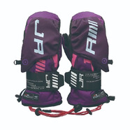JR2425新款JR單雙板滑雪手套內(nèi)置護(hù)腕裝雪卡保暖防水刻滑凱夫拉 紫色凱夫拉2324款（送內(nèi)膽） M