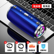 Bales 德國超重低音炮大功率藍牙音響戶(hù)外運動(dòng)車(chē)載廣場(chǎng)舞大音量炫彩迷你插卡U盤(pán)微信收款播報無(wú)線(xiàn)音箱