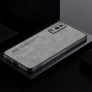 佩諾vivo iQOO Z3手機殼Y53S保護套5G全包防摔玻男女款潮羊巴皮個性創(chuàng)意外殼  iQOO Z3【銀河灰】 羊巴皮