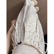 棉致碎花工裝褲子女夏季新款寬松小個子高腰直筒束腳休閑褲薄款運動褲 碎花褲【515卡其色高品質(zhì)27.5】 L 105-115斤
