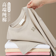 勤裕鼎誠高端T恤定制冰絲工作服夏季同學(xué)聚會(huì )團體廣告衫工衣短袖男印logo QS629#淺魚(yú)水【純棉260G重磅款】 S