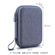卡西歐電子詞典保護套E-A/E/D/B/F/U/G/Y/Z/R E-XA通用防震包 灰色
