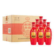 劍南春 劍南頭曲（紅淡雅）52度 500ml*6瓶 整箱裝 濃香型白酒  