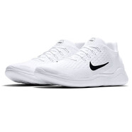 耐克（NIKE）男鞋 秋季新款FREE RN 5.0赤足輕便運動鞋透氣休閑跑步鞋CZ1884 白色FREE RN 2018 41