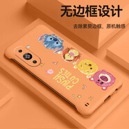 妙之選卡通可愛(ài)適用華為nova10手機殼nova10se無(wú)邊框nova10pro散熱nova9新款nova7半包nova8薄nova6硬防 橙色-排隊草莓熊 華為:nova:6:4G