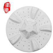 徽曦金帥洗衣機波輪盤(pán)轉盤(pán)配件通用全自動(dòng)半自動(dòng)雙桶雙缸渦輪盤(pán)圓盤(pán)水葉輪底盤(pán)XQB75 XPB92 XPB95 白色直徑35.7/高3.1【方孔軸芯+螺絲】