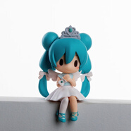 壽屋初音未來Q版公仔手辦 MIKU GK粘土模型動漫周邊送禮車載擺件玩具 祈禱小公主初音【7CM】