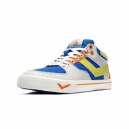 普尼男女夏季時(shí)尚滑板鞋情侶款拼接時(shí)尚耐磨運動(dòng)鞋13M1AT17 粉藍（男） 42