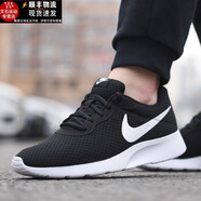 耐克（NIKE）新款女鞋春季運動(dòng)鞋網(wǎng)面透氣舒適輕便時(shí)尚休閑鞋跑步鞋BQ3207-002 812655-011/店長(cháng)推薦款黑白配色 35.5