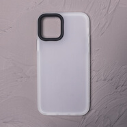 奢庫（SHEKU） 蘋(píng)果11磨砂手機殼iPhone11ProMax手機套鏡頭加高硅膠膚感防摔保護套殼 【白色】磨砂半透-鏡頭加高 iphone 11 Pro Max【6.5寸】