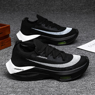 CDAC減震馬拉松輕便跑步鞋男超輕zoom氣墊運動(dòng)鞋中學(xué)生競速體育專(zhuān)用女 2000黑色 46 給