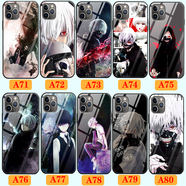 WENYAFF iPhone16/14/13/12/11Pro玻璃手機(jī)殼xs Max全包防摔15promax蘋果6s/7/8p動(dòng)漫二次元XR磨砂SE2軟套 東京食尸鬼-金木研喰種動(dòng)漫 磨砂硅膠軟殼-下