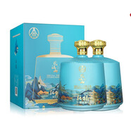 五糧液生態(tài)釀酒公司 壇子酒  綠豆酒  禮盒裝 52度 1.5L 2壇 論江山 2022年生產(chǎn) 禮盒裝
