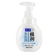 曼秀雷敦（Mentholatum） 洗面奶肌研極潤控油深層潔面泡沫160ml補水保濕滋潤深度控油抗痘 肌研極潤潔面泡沫