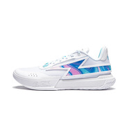 李寧（LI-NING）韋德Generation Z籃球鞋低幫男鞋2024新款韋德閃電運動鞋ABPU027 標準白-1 42