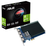 華碩（ASUS）GT730-4H-SL-2GD5 多屏投影獨立顯卡 家用辦公支持4屏輸出 GT730-4H-SL-2GD5 四接口