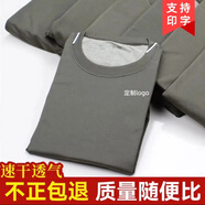 迷彩故事夏季體能服軍迷訓練服體能服短袖圓領(lǐng)上衣體能訓練短袖t恤男透氣 套裝【上衣+單褲】 175/84-88
