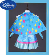 迪士尼（Disney）巴拉拉小魔仙衣服海螢堡娜希雅公主裙巴啦啦cos服裝演出服套裝 新版娜希雅服裝一套(含披風(fēng) 110