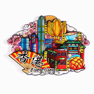 吾禮冰箱貼杭州北京?？谥楹Ｏ愀畚麟p版納東莞潮州佛山磁貼 (HT) 扇禮香港 中號