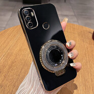 優(yōu)蕾絲 oppoA32手機殼oppo保護A11s硅膠套a32鏡頭全包防摔PDVM00軟殼帶流沙支架OPOP新款男女高顏值 【經(jīng)典黑】+流沙支架 +全屏鋼膜+掛繩 適用機型【OPPO A32】