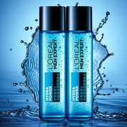 歐萊雅（LOREAL）男士水能保濕增強爽膚水修護肌膚保濕補水玻尿酸須后水爽膚水男 水能保濕增強爽膚水2瓶裝共260ml