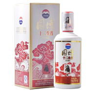 茅臺老酒 2017年 茅臺 國博十二生肖 53度 醬香型白酒 53度 500mL 1瓶 生肖隨機發(fā)貨