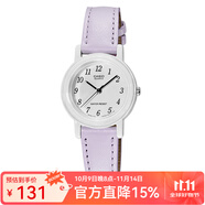 卡西歐（CASIO）手表 經(jīng)典指針兒童表 簡約小巧石英學(xué)生表女表 LQ-139L-6B