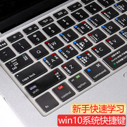 美克杰 M5蘋(píng)果proM3鍵盤(pán)膜macbook air13M4筆記本電腦保護膜OS系統快捷鍵   Window 系統快捷鍵 16-19款 帶touch Pro15.4看型號表