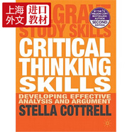 Palgrave Study Skills: Critical Thinking Skills 2e 英文原版書籍 Stella Cottrell 批判性思維能力