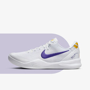 NIKE耐克Kobe 8 Protro科比8代 白紫金 防滑耐磨 男子低幫籃球鞋 HF9550-100 41