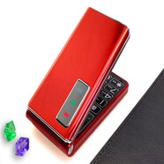 譽(yù)國威N806通4G5G翻蓋老年機老人機大電池喜馬拉雅FM廣播手機 紅色通4G5G版 套餐一8G內存卡