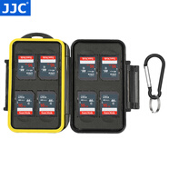 JJC 相機存儲卡盒 收納卡包 記憶短棒 SD TF CF SXS XQD SIM手機卡 內存卡保護盒微單單反卡盒 8張SD卡