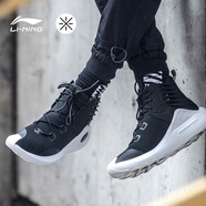 李寧（LI-NING）中國李寧 2018紐約時(shí)裝周走秀同款悟道2高幫黑颯繆3籃球文化鞋ACE ABCM103-1 標準黑 35 內長(cháng)215mm