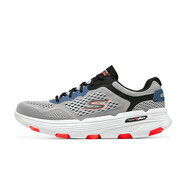 SKECHERS斯凱奇 跑步鞋男子夏季網(wǎng)眼透氣跑鞋GORUN7軟底回彈休閑運動(dòng)鞋 220644/GYMT 42