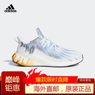 阿迪達斯（adidas）新款alphaboost 男女網(wǎng)面系帶透氣跑步鞋EF1181 FW4523 44
