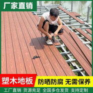 塑木地板戶(hù)外露臺防水地面天臺室外陽(yáng)臺二代共擠庭院院子防腐木塑 聯(lián)系客服/【順豐】免費寄樣 平米