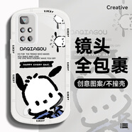 青熹 紅米note11手機(jī)殼5G男女pro新款11tpro保護(hù)套tpro+硅膠潮牌朱迪全包防摔卡通 藍(lán)衣帕恰狗白A 紅米NOTE11Pro