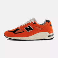 NEW BALANCE 新百倫 990v2系列 美產(chǎn)慢跑鞋 緩震透氣男士跑步鞋 橙色/Marigold 標準42.5/US9