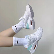 耐克（NIKE）Air Max Fusion 男女氣墊慢防滑耐磨跑鞋復(fù)古運(yùn)動休閑老爹鞋 CJ1671-106 37.5
